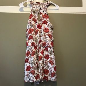 Anthropologie inspired floral romper NWT