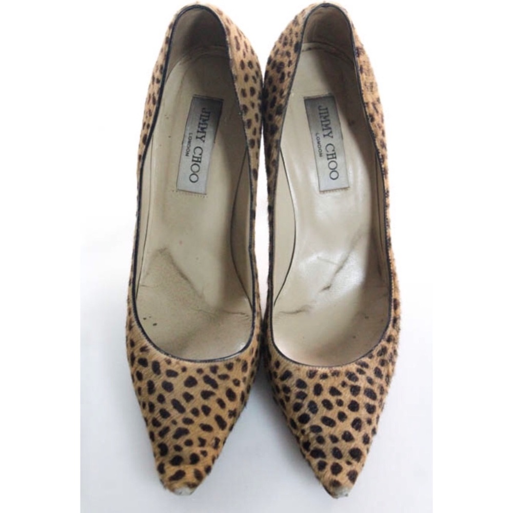 SOLD - Jimmy Choo Pony Hair Heels