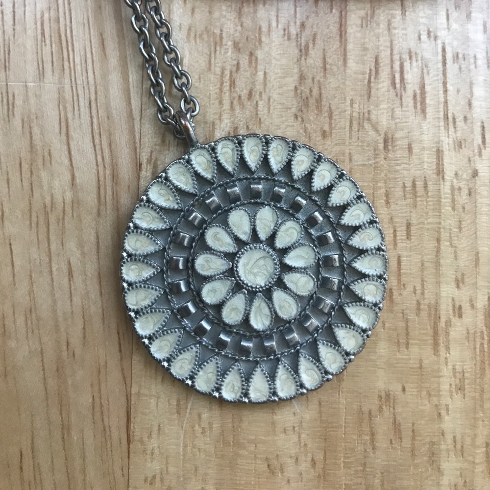 American Eagle Medallion Pendant Necklace