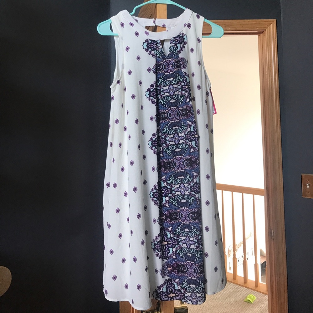 Dress, shift style with print