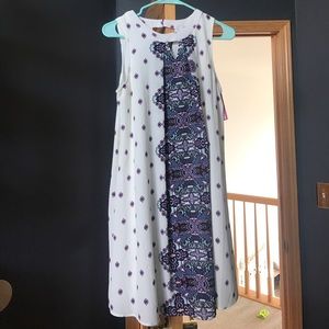 Dress, shift style with print