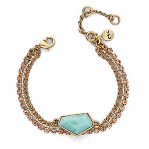Chloe + Isabel Aquamarina Layered Bracelet
