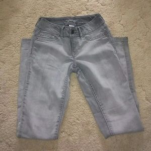 Gray Maurice's Skinny Jeans/Jeggings