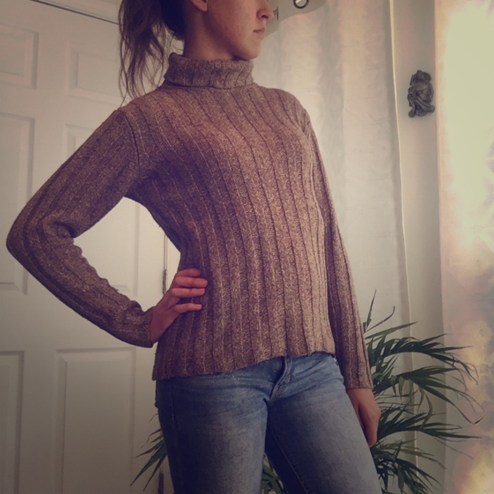 L.L.Bean Classic Ribbed Sweater - Picture 2 of 5