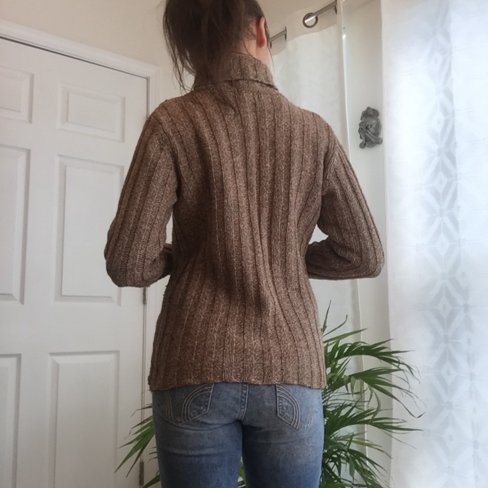 L.L.Bean Classic Ribbed Sweater - Picture 4 of 5