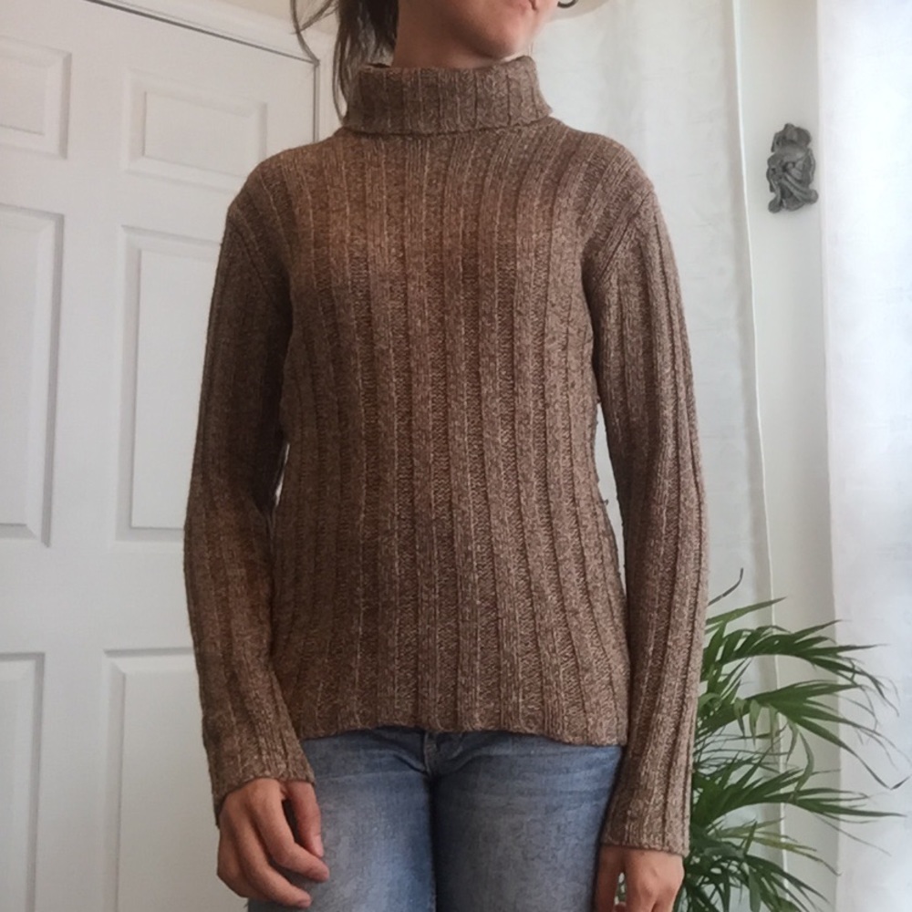 L.L.Bean Classic Ribbed Sweater - Picture 3 of 5