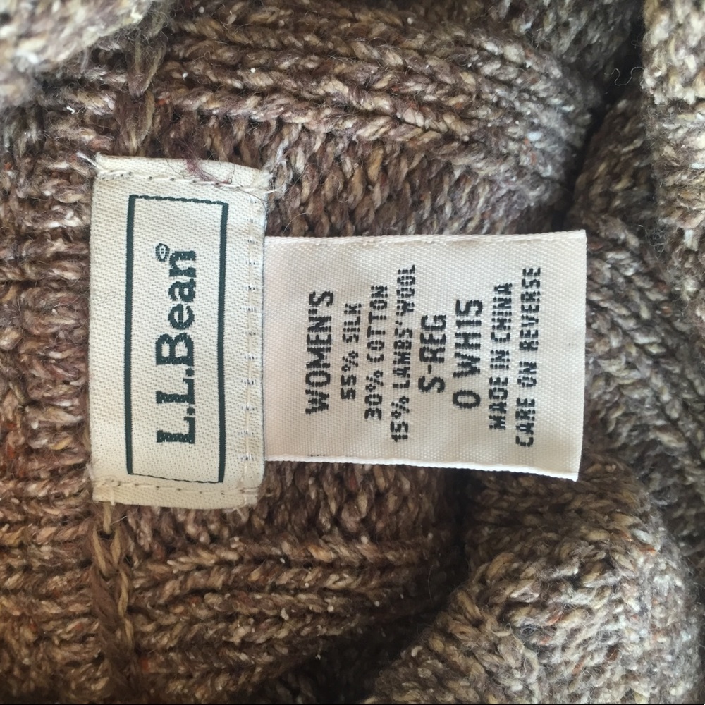 L.L.Bean Classic Ribbed Sweater - Picture 5 of 5