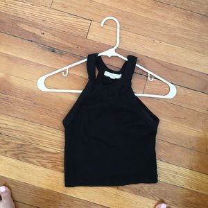 Black Crop Top