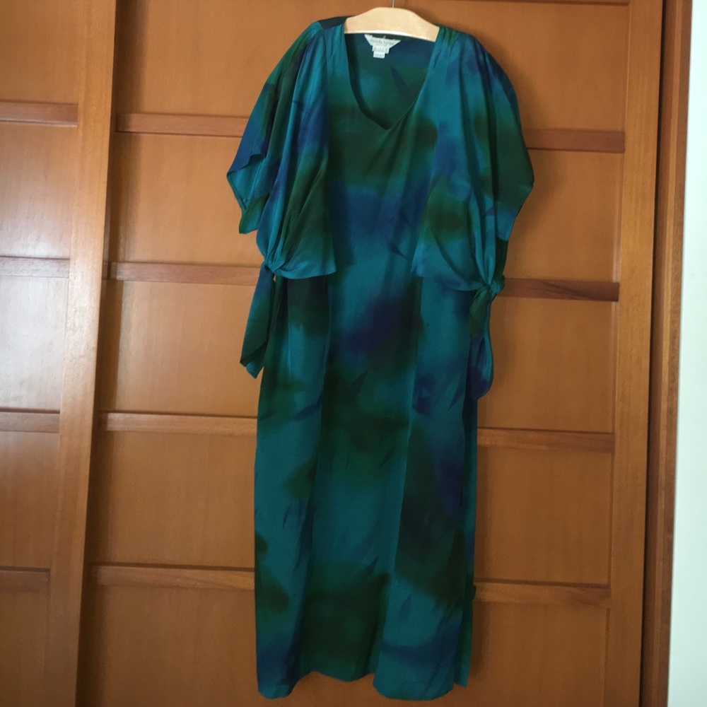 A beautiful Mariella Burani watercolor dress
