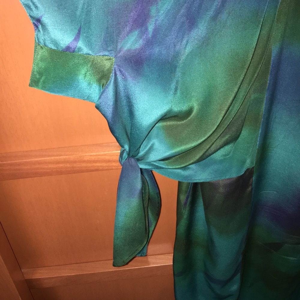 A beautiful Mariella Burani watercolor dress - Picture 4 of 5