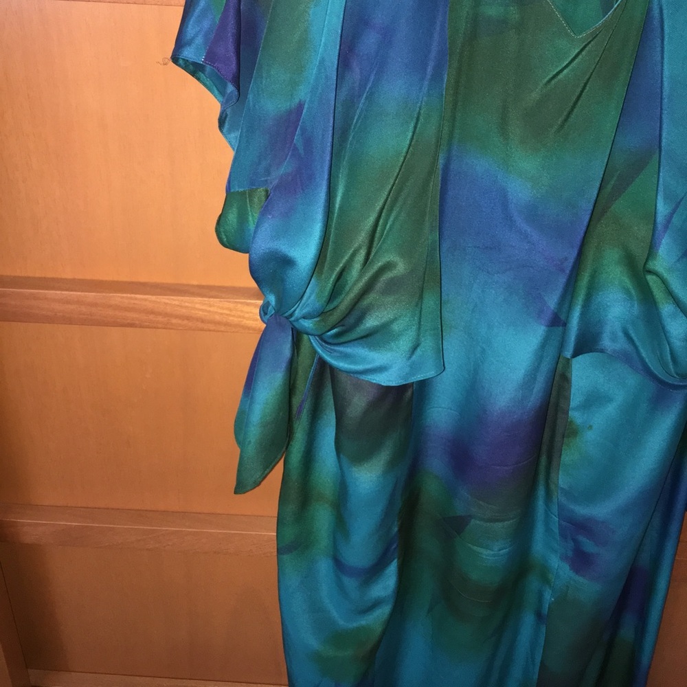 A beautiful Mariella Burani watercolor dress - Picture 5 of 5
