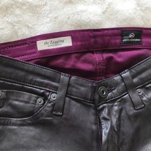 AG Coated Super Skinny Jean