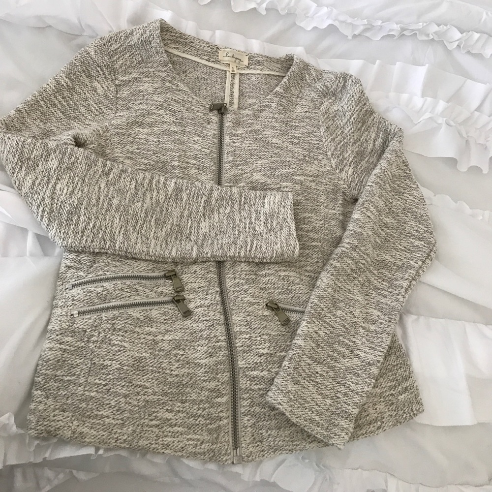 Lou and grey by Loft zip up loungewear jacket