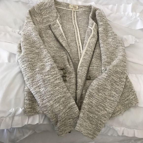 Lou and grey by Loft zip up loungewear jacket - Picture 2 of 2