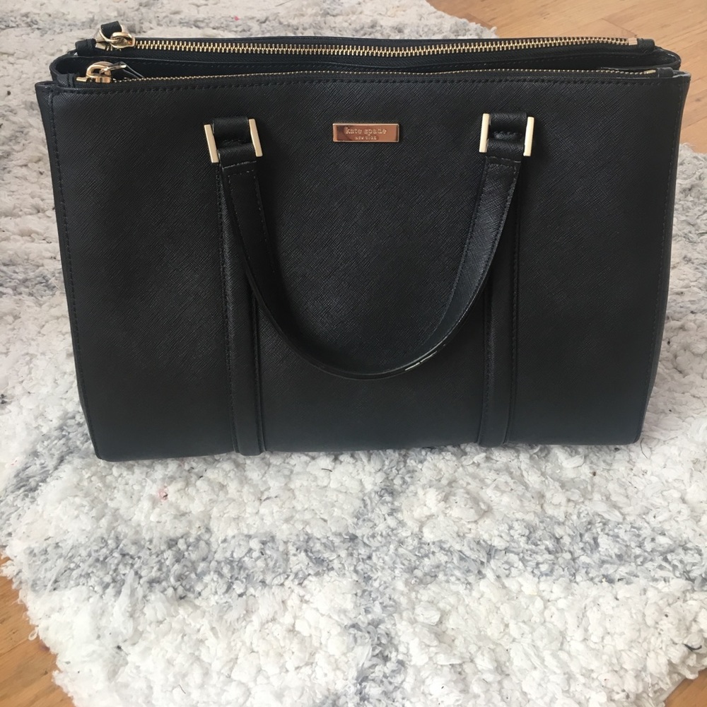 Kate spade black satchel