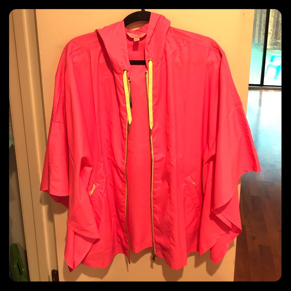 Lily Pulitzer pink rain coat or jacket or poncho