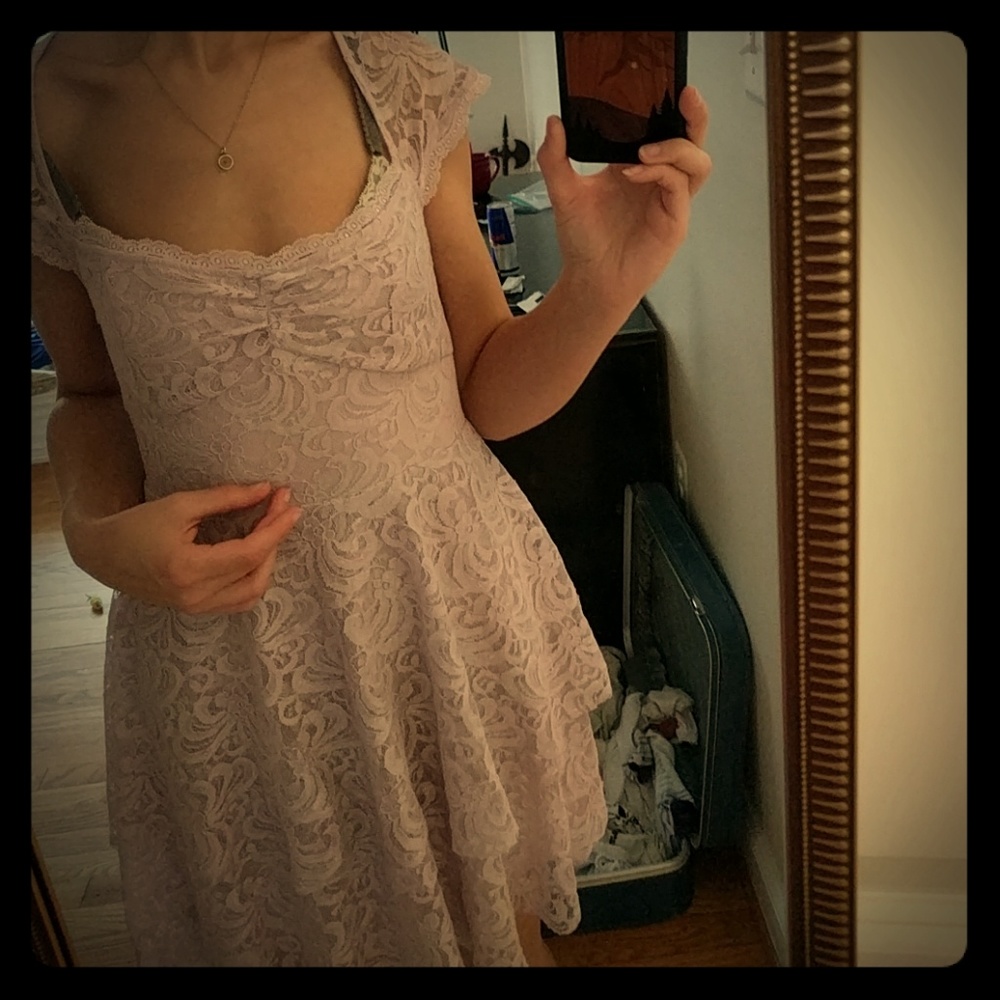 Lilac free people dress