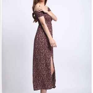 Off Shoulder Stretch Dress