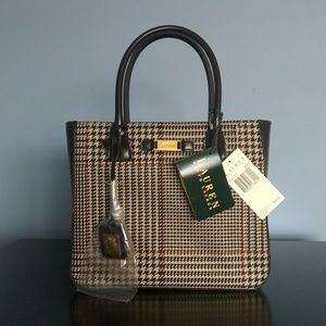 Ralph Lauren plaid purse/handbag