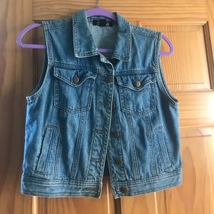 Denim vest