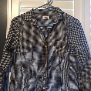 Gingham button down