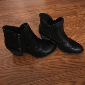 Black booties