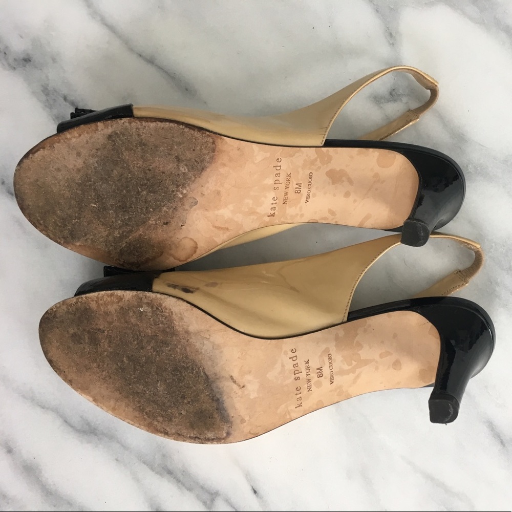 Kate Spade Sling Back Heel Size 8 - Picture 3 of 6