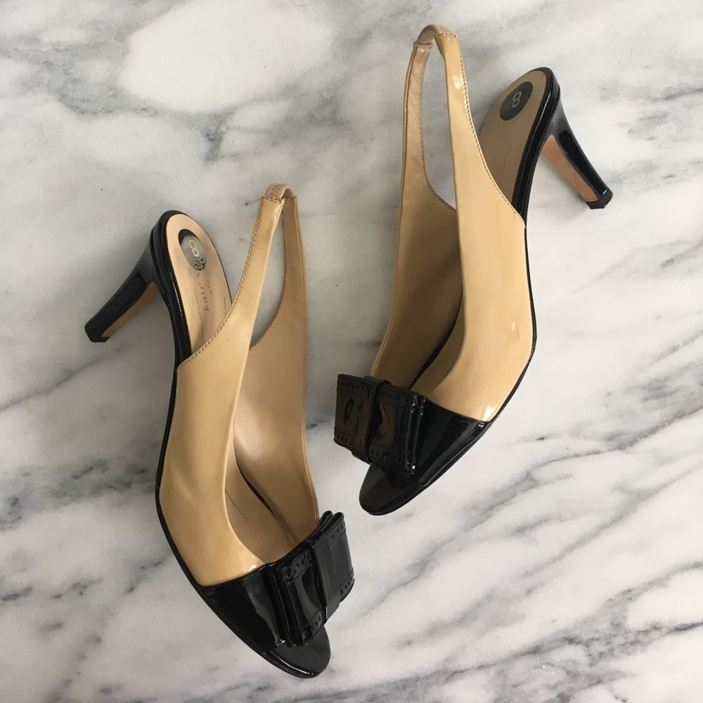 Kate Spade Sling Back Heel Size 8 - Picture 6 of 6