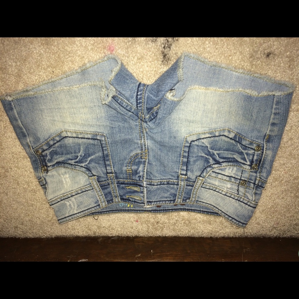 Jean shorts
