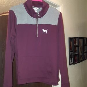 V.S. maroon sweater