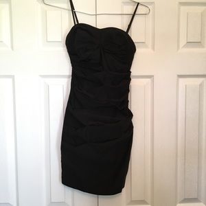 Frederick's of Hollywood Stretch Black Dress