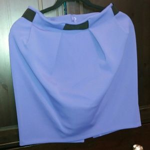 Deep Purple Mini Skirt