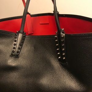 Black and Red Christian Louboutin purse