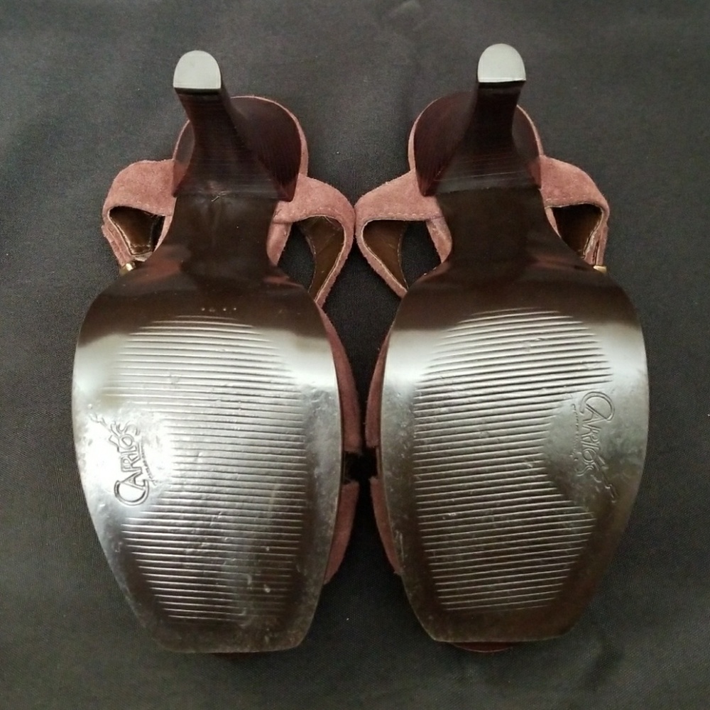 Carlos Santana Brown Heels - Picture 7 of 7