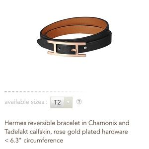 Hermes wrap bracelet