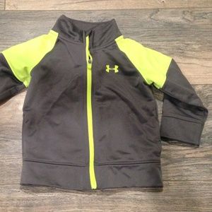 Infant/12 Months Boy Under armour Set Grey/Citron
