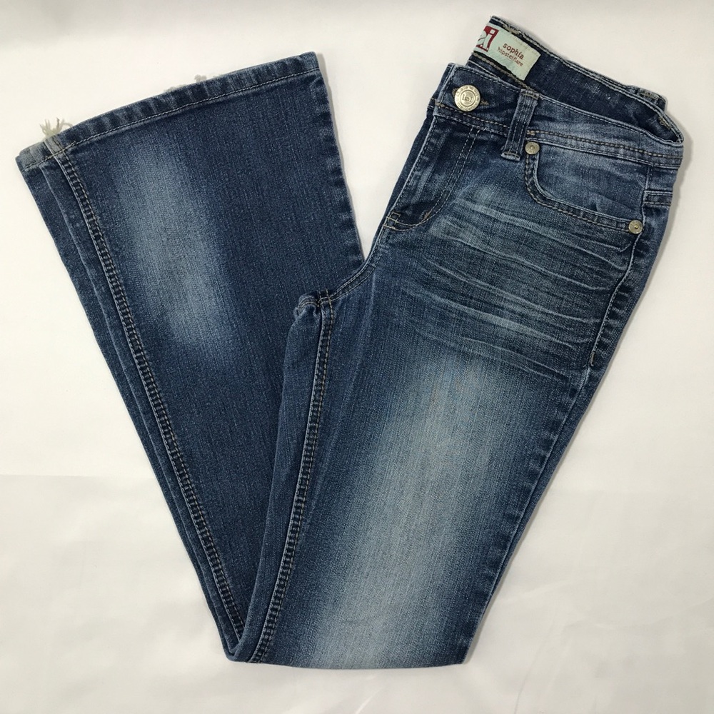 L.e.i. Sophia Hipster Flare Jeans