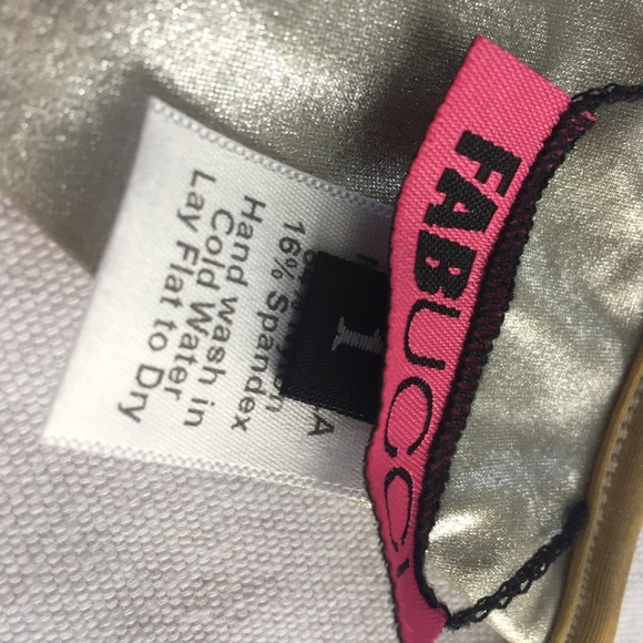 Fabucci Reversible Gold Silver Bikini - Picture 5 of 5