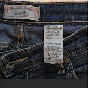 Signature boot cut jeans