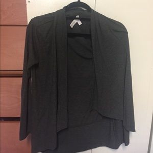 Grey cardigan