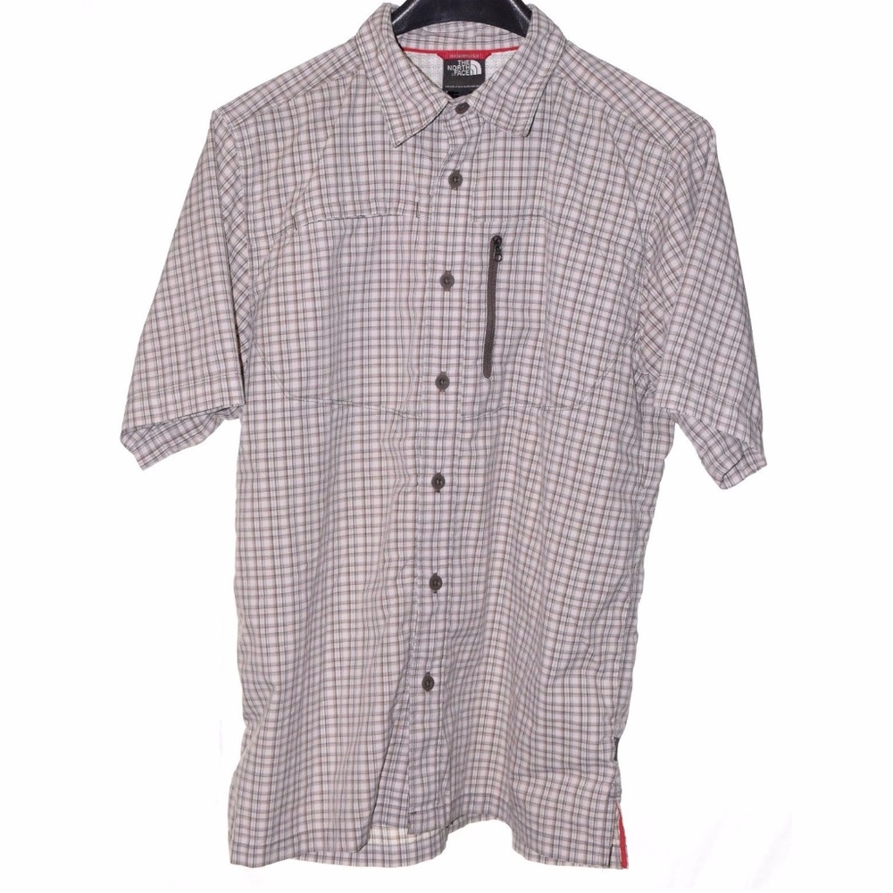 The North Face (Small) Brown Beige Short Sleeve