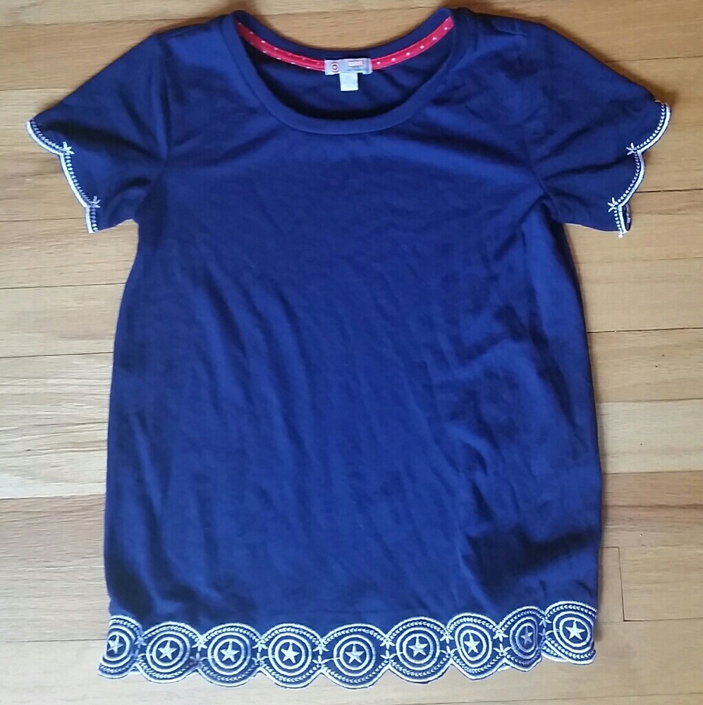 Marvel by her Universe Captain America top