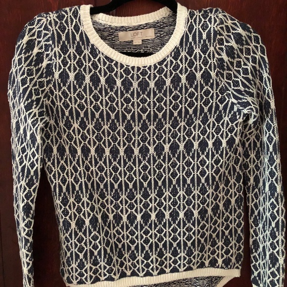 LOFT linen sweater - Picture 1 of 2