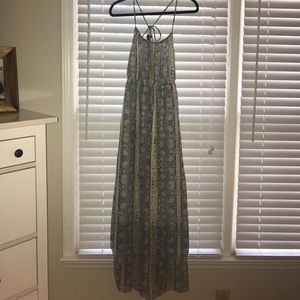 American eagle patterned maxi dress