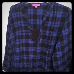 Buffalo Plaid  Blouse