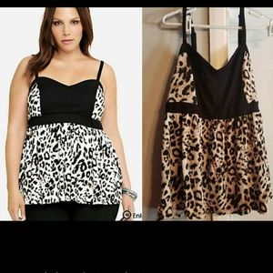 Cheetah print top