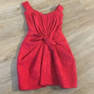 Red mini dolce and gabbana dress