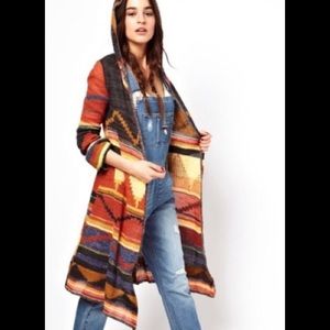 Free People Aztec cardigan