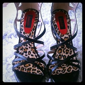 Strappy Platform Heels