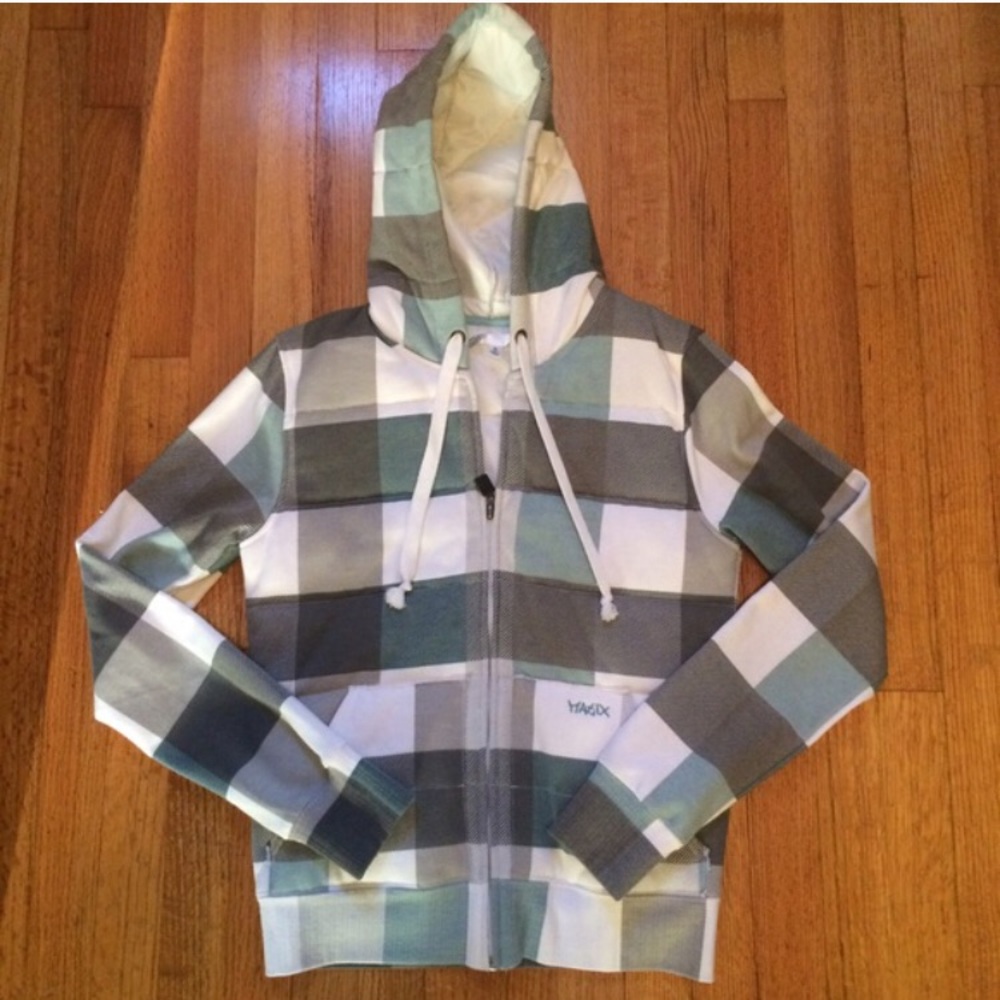 Matix Plaid Hoodie